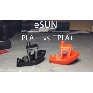 eSUN 3D Filament 500 Gram Optimized PLA+ ABS+ Filament 1.75 mm - Bahan PLA Plus